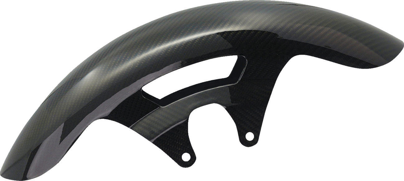 ARLEN NESS Front Fender - Cafe - 19" - Black 210-010