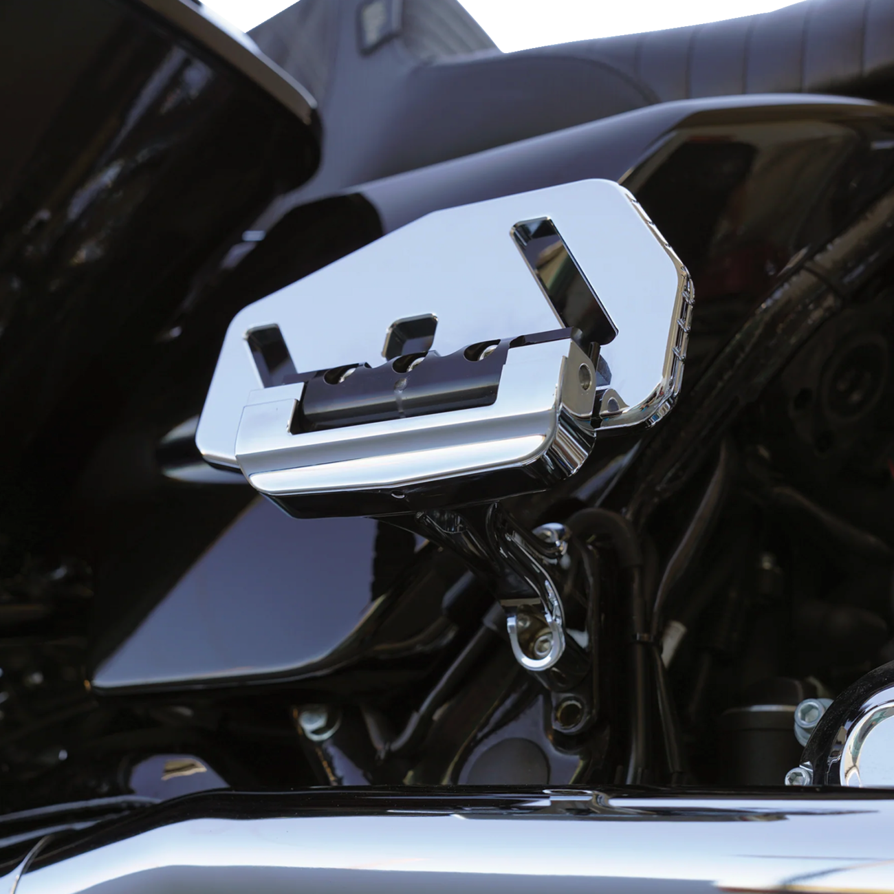 ARLEN NESS Forged Passenger Floorboard Mounts - Chrome 410-034