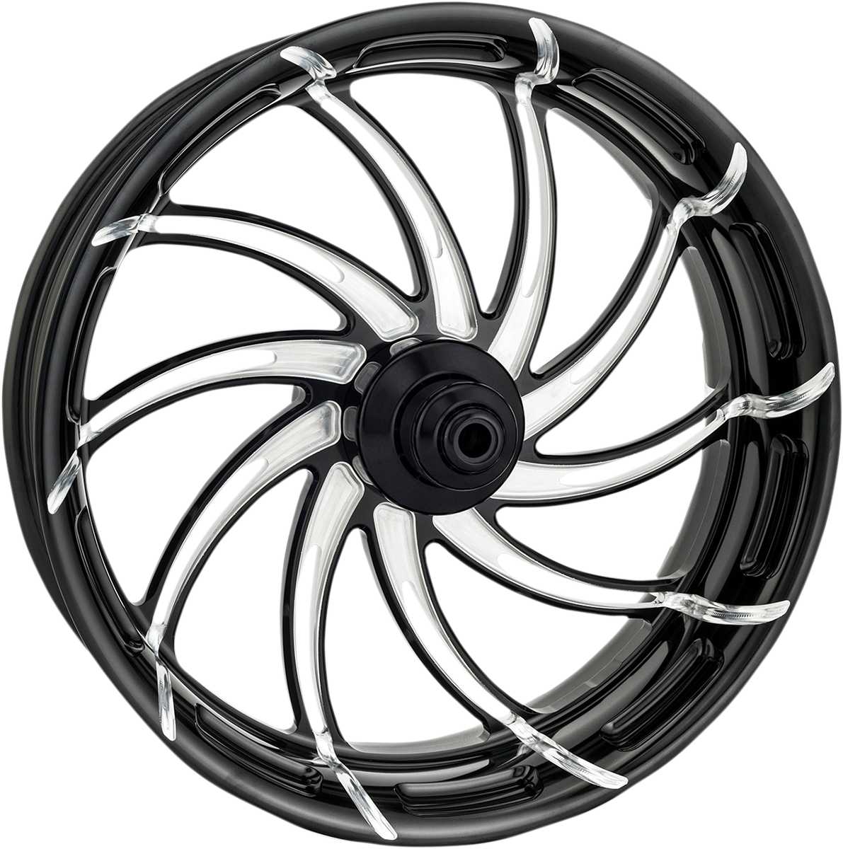 PERFORMANCE MACHINE (PM) Wheel - Supra - Rear - Single Disc/without ABS - Platinum Cut* - 18x5.5 - '09+ FL 1270-7814R-SUP-BMP