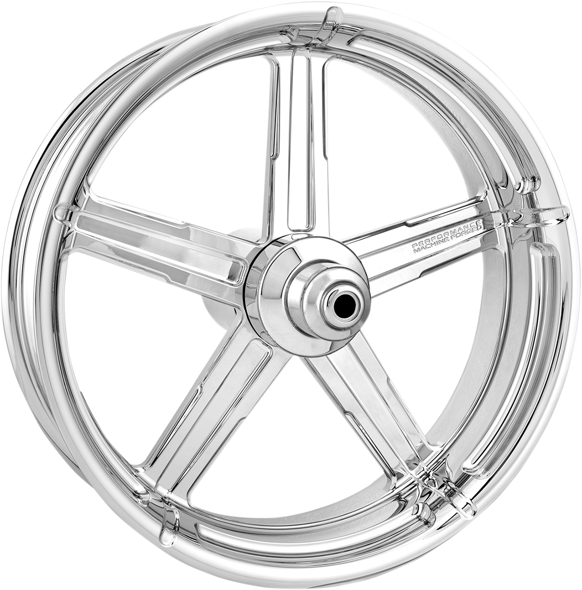 PERFORMANCE MACHINE (PM) Wheel - Formula - Rear - Single Disc/with ABS - Chrome - 18x5.5 - '09+ FL 1269-7814R-FRM-CH