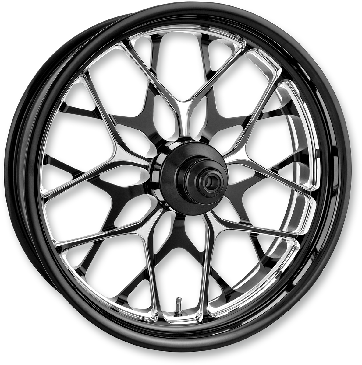 PERFORMANCE MACHINE (PM) Wheel - Galaxy - Rear - Single Disc/without ABS - Platinum Cut* - 18x5.5 - '09+ FL 1270-7814P-GAL-BMP