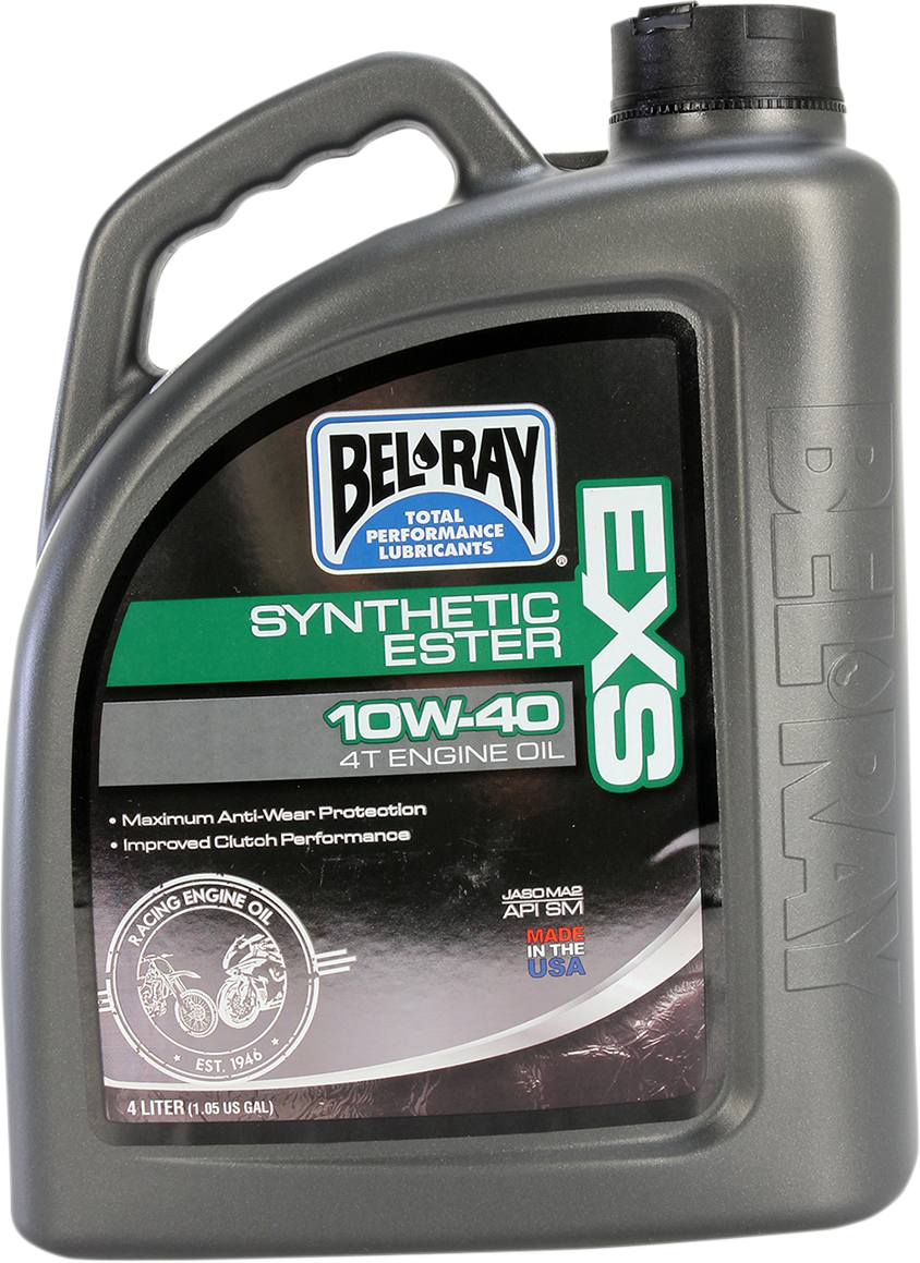 BEL-RAY EXS Synthetic 4T Oil - 10W-40 - 4L 99161-B4LW
