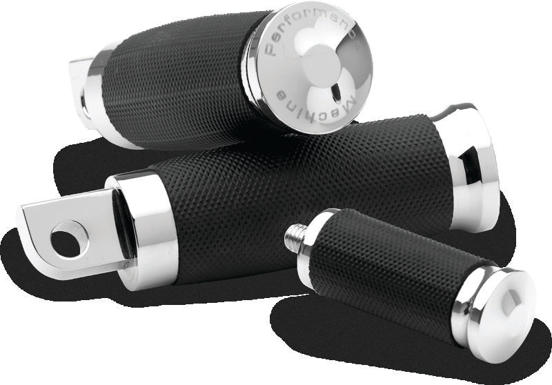 Performance Machine Rubber Shift Pedal Rubber Contour - Chrome
