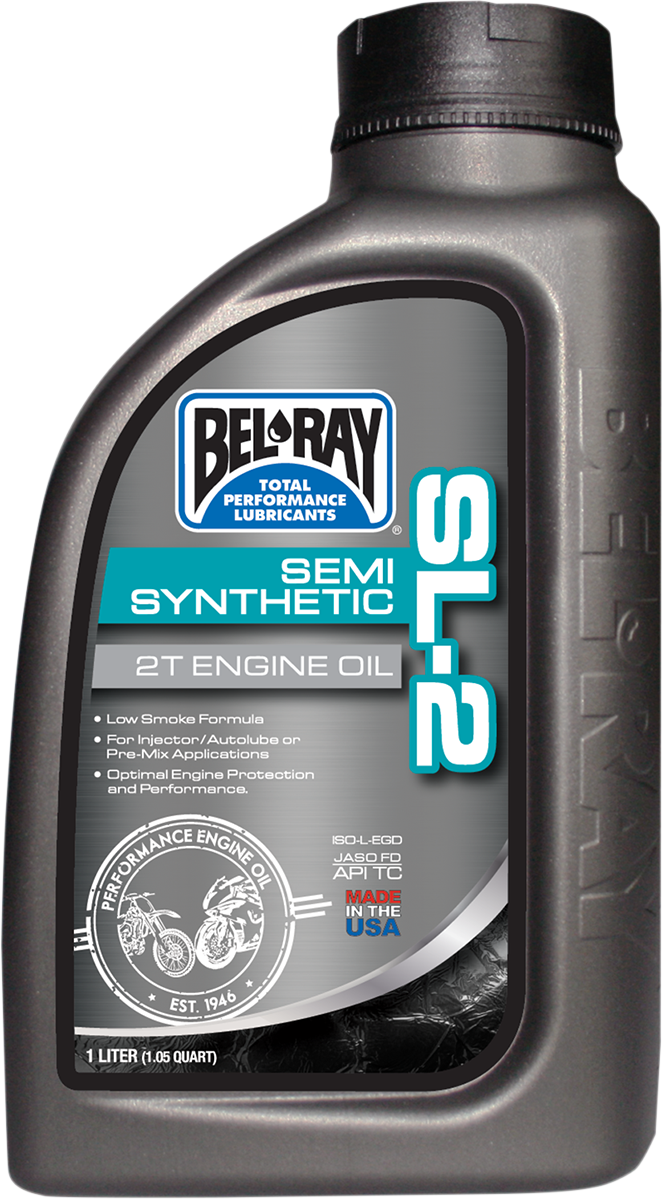 BEL-RAY SL-2 Semi-Synthetic 2T Oil - 1L 99460-B1LW