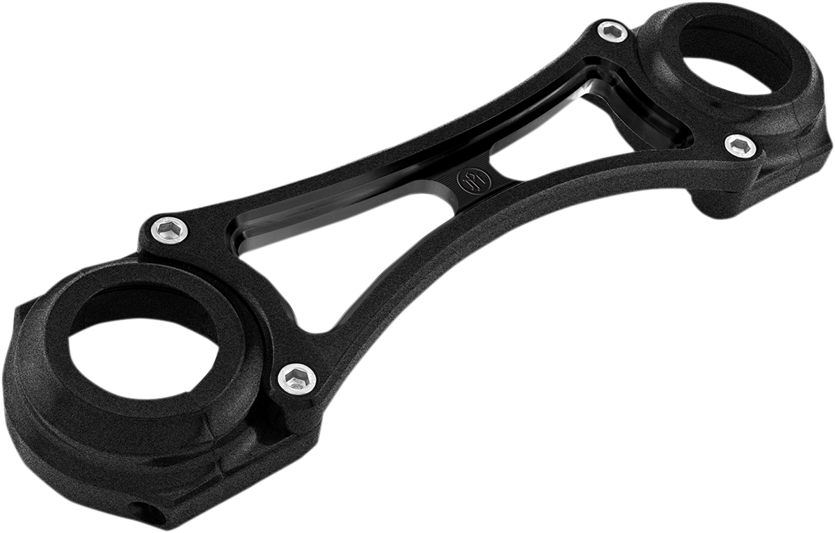 PERFORMANCE MACHINE (PM) Fork Brace - 49 mm - Black - '06-'17 FXD 0208-2124-SMB