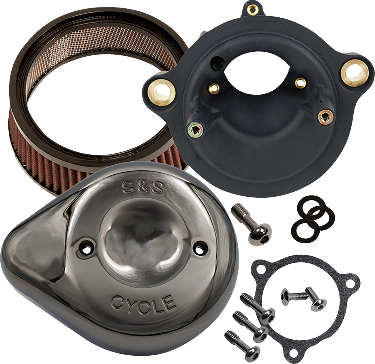 S&S CYCLE Stealth Air Cleaner Kit - Cover - M8 Touring 170-0797