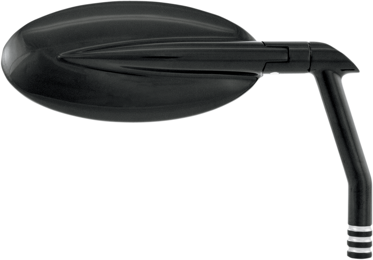 PERFORMANCE MACHINE (PM) Mirror - Vision - Side View - Oval - Black/Contrast Cut - Left/Right 0064-2029-BM