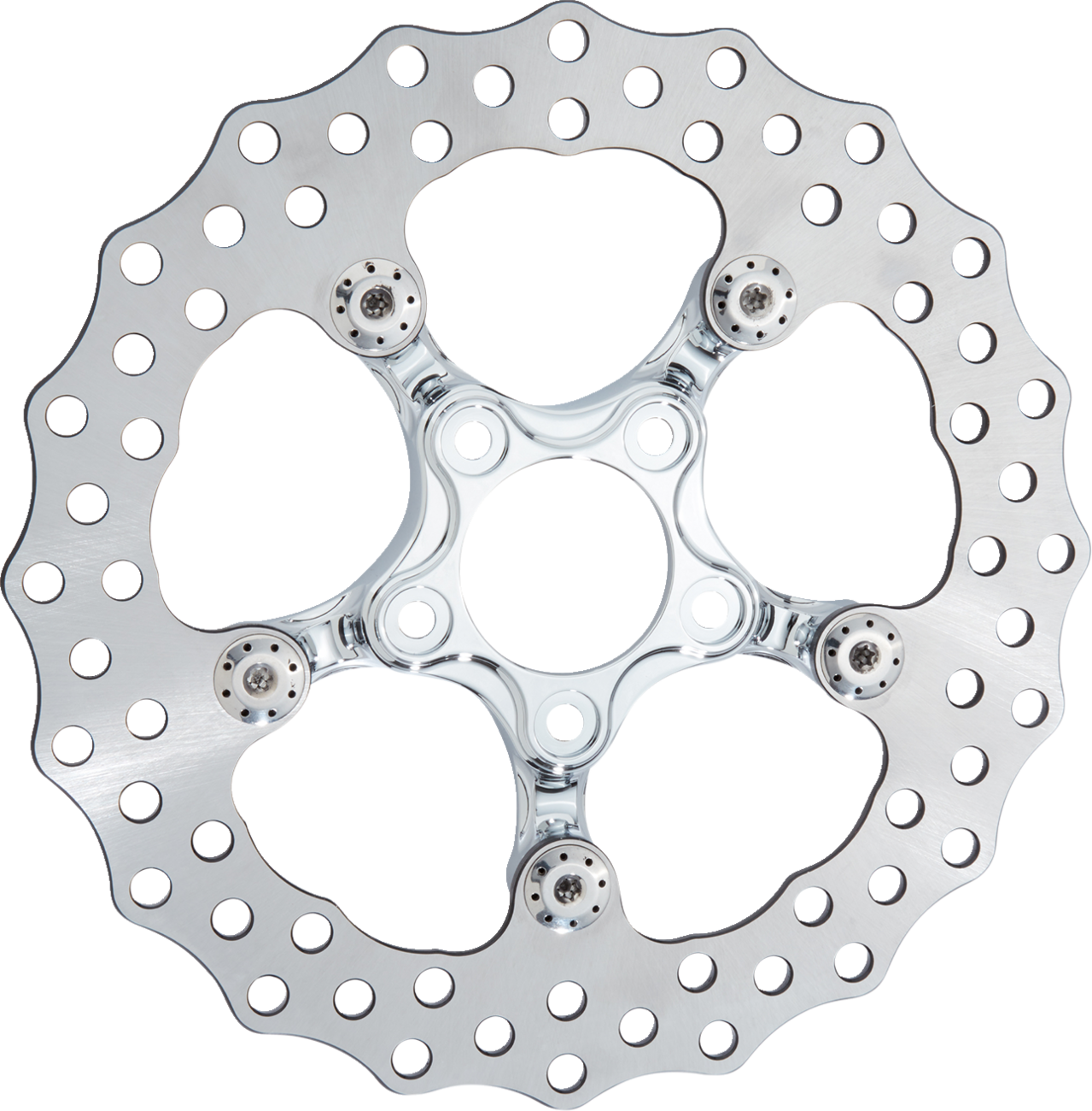 ARLEN NESS Spider Rotor - 11-1/2" - Chrome 300-073