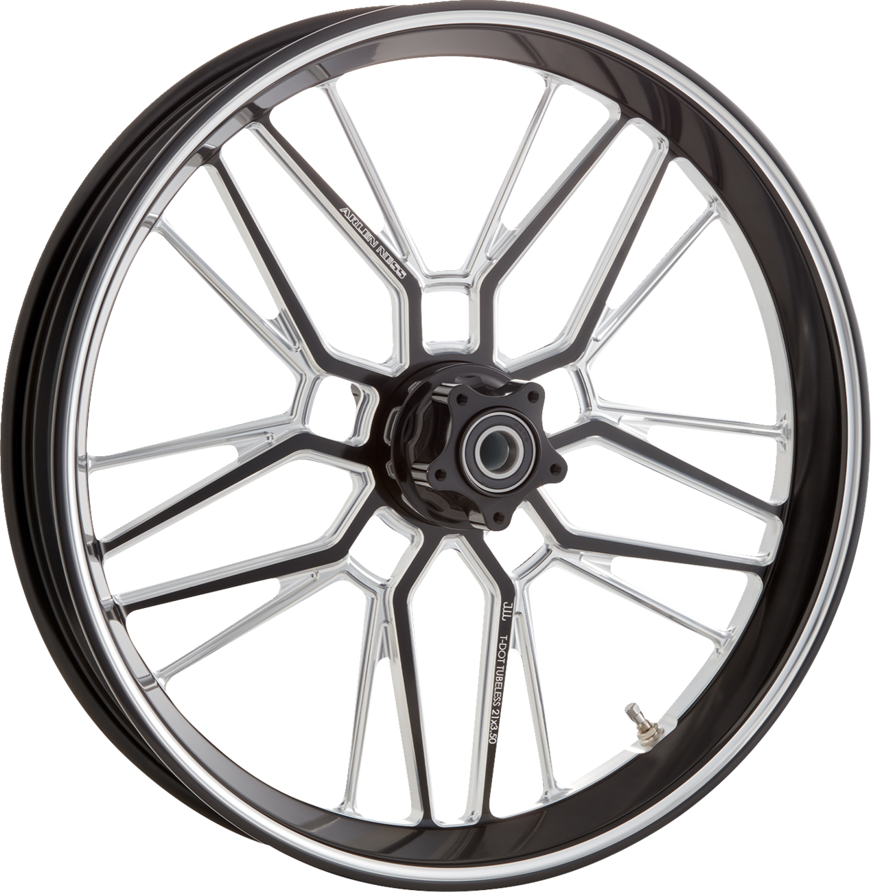 ARLEN NESS Rim - Split-Spoke - Black/Contrast Cut - 21x3.5 330-025