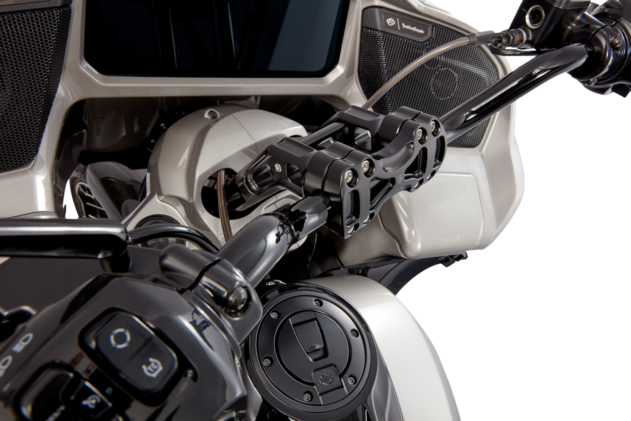 ARLEN NESS Method Kickback Handlebar Riser - 10" - Black 520-049