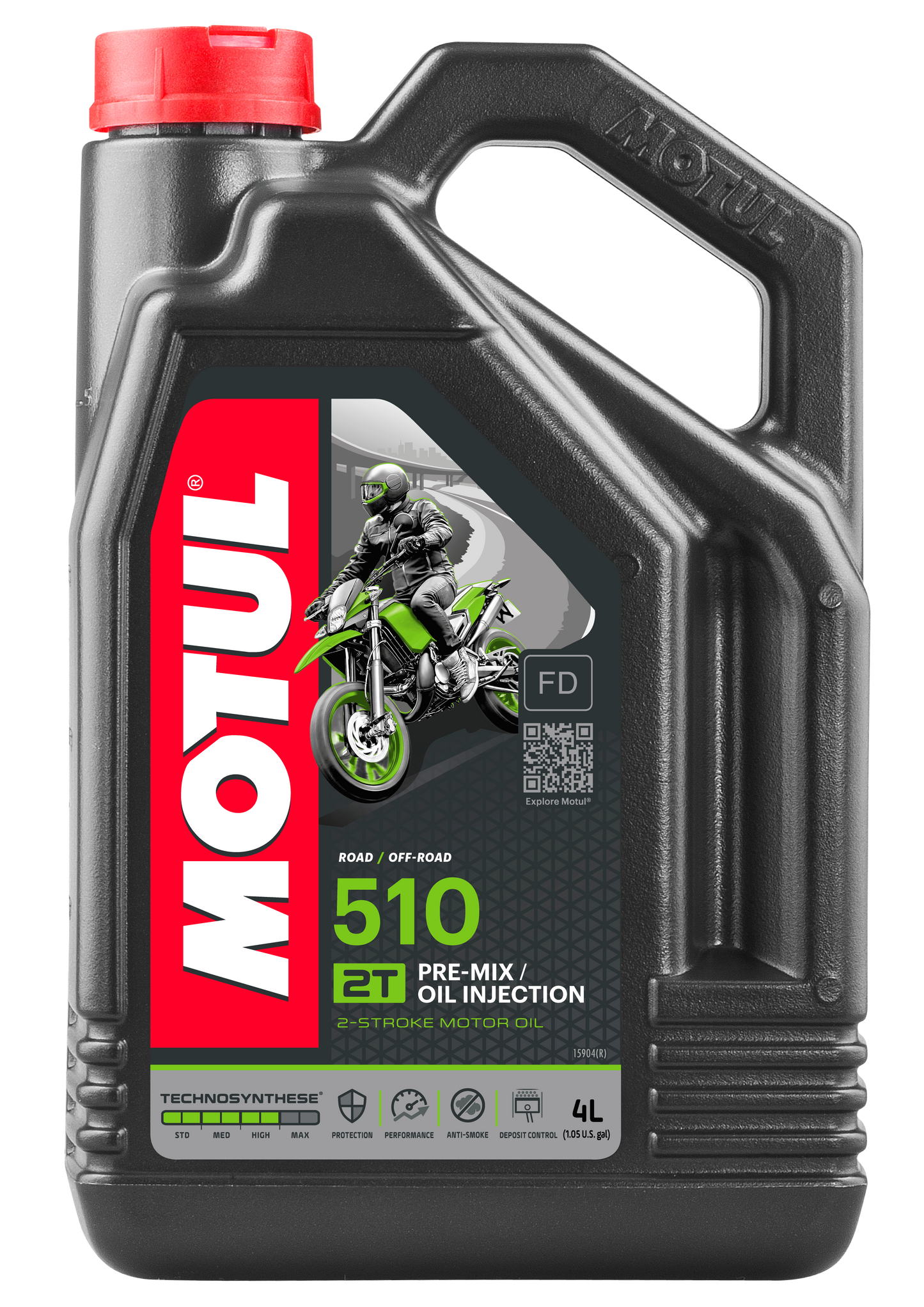 510 Premix Synthetic Blend Oil 2t 4 1l