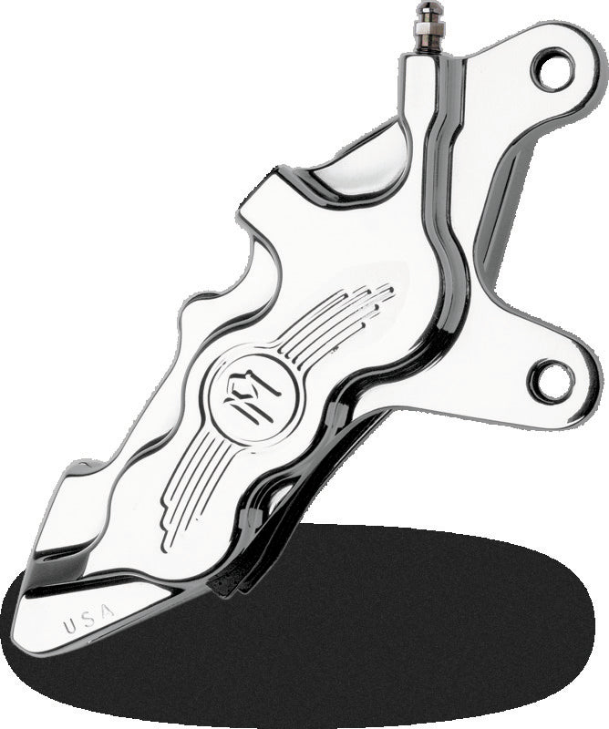 Performance Machine Frt 6 Pistn Diff Bore Clpr - Chrome