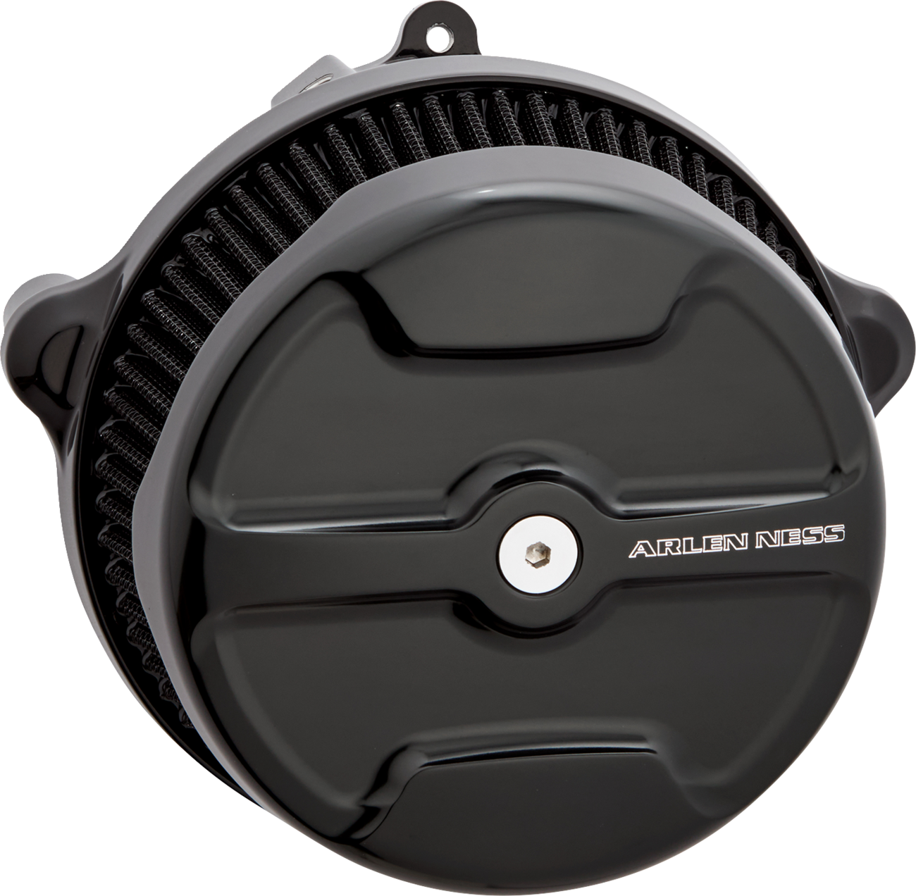 ARLEN NESS Big Sucker* Stage 1 Air Cleaner Kit with Cover - Knuckle - Black 600-309