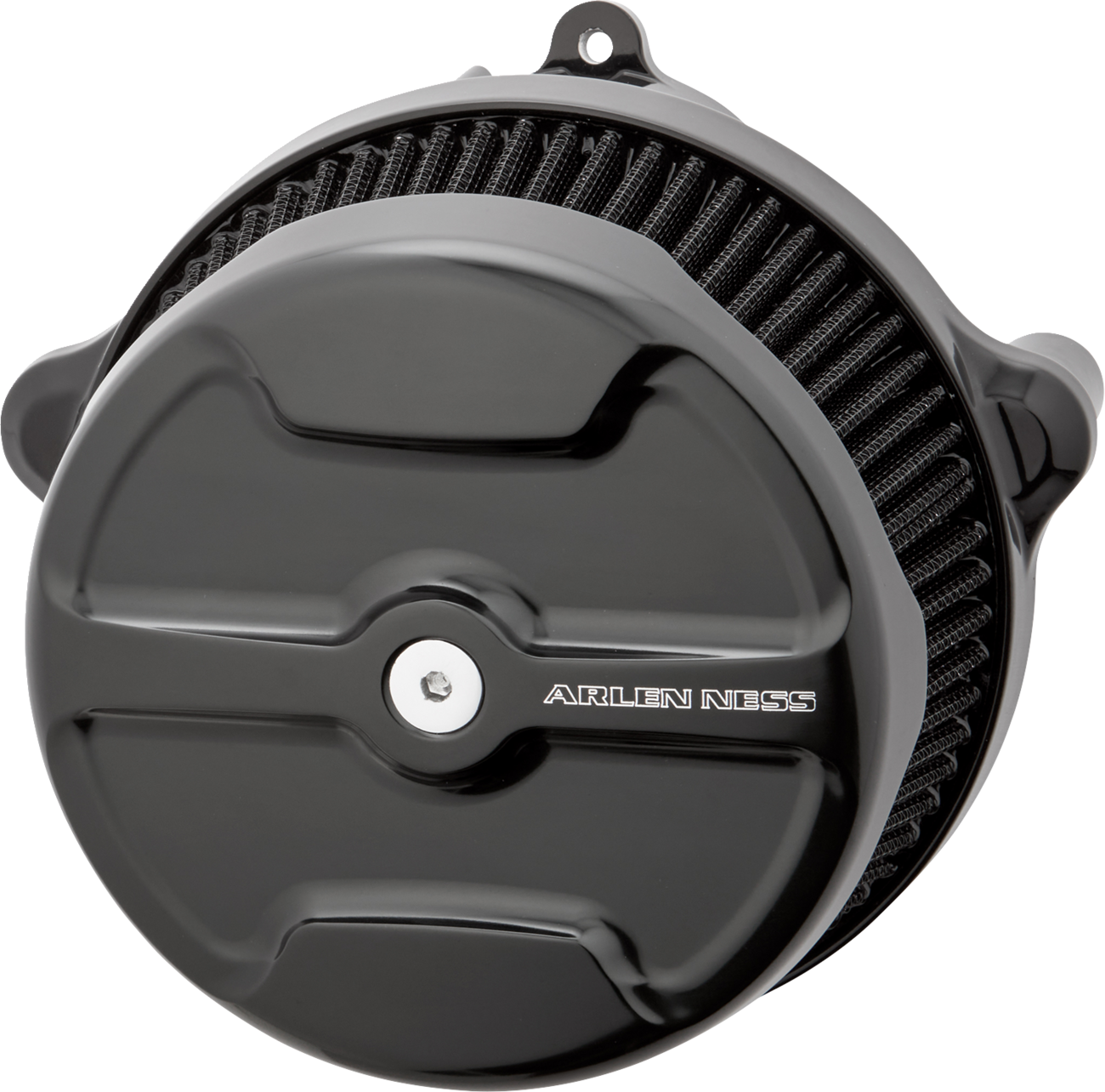 ARLEN NESS Big Sucker* Stage 1 Air Cleaner Kit with Cover - Knuckle - Black 600-309