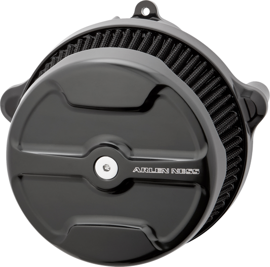 ARLEN NESS Big Sucker* Stage 1 Air Cleaner Kit with Cover - Knuckle - Black 600-309