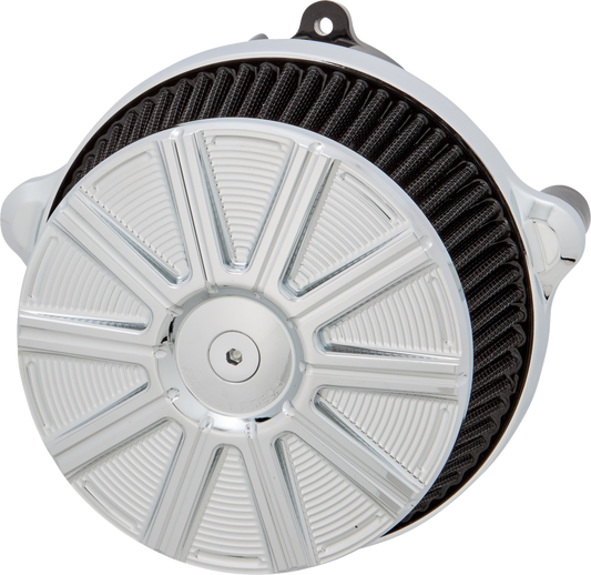 ARLEN NESS Big Sucker* Stage 1 Air Cleaner Kit with Cover - 10 Gauge - Chrome 600-306