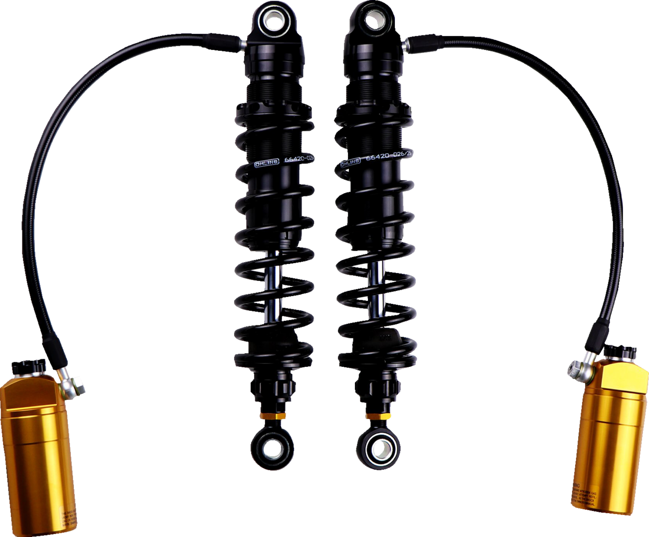 OHLINS Shock Absorber - 13" - Fully Adjustable - STX36 Blackline (HD779) HD 779