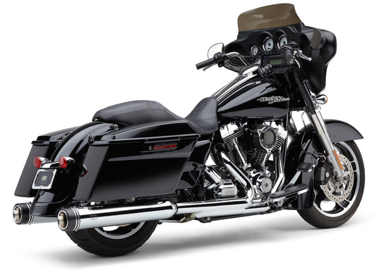 4.5" Groove Tip Slip On Chrome Flh/Flt 95 16