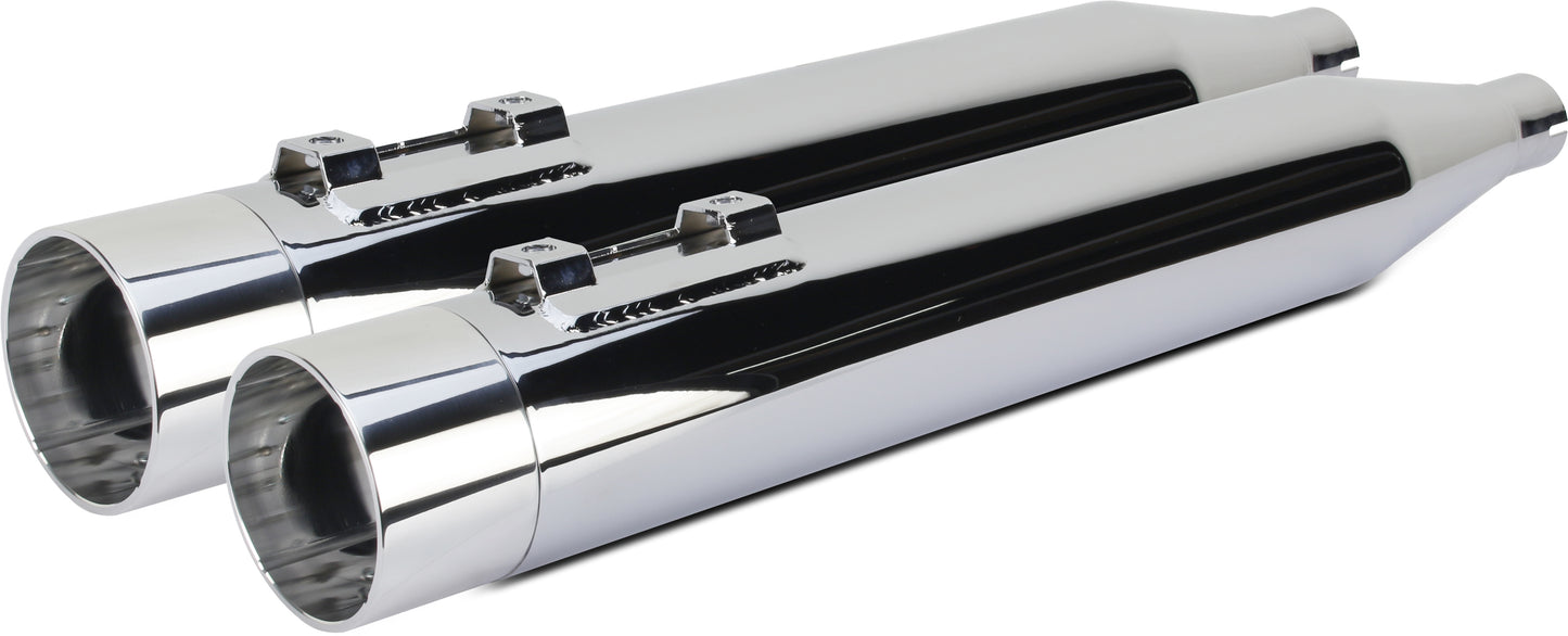 Comp S Slip On Touring Tc Chrome W/Pol End Cap