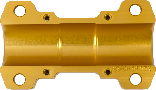 PERFORMANCE MACHINE (PM) Adapter - Gauge Relocation Kit - Gold Ops? 0208-2196-SMG