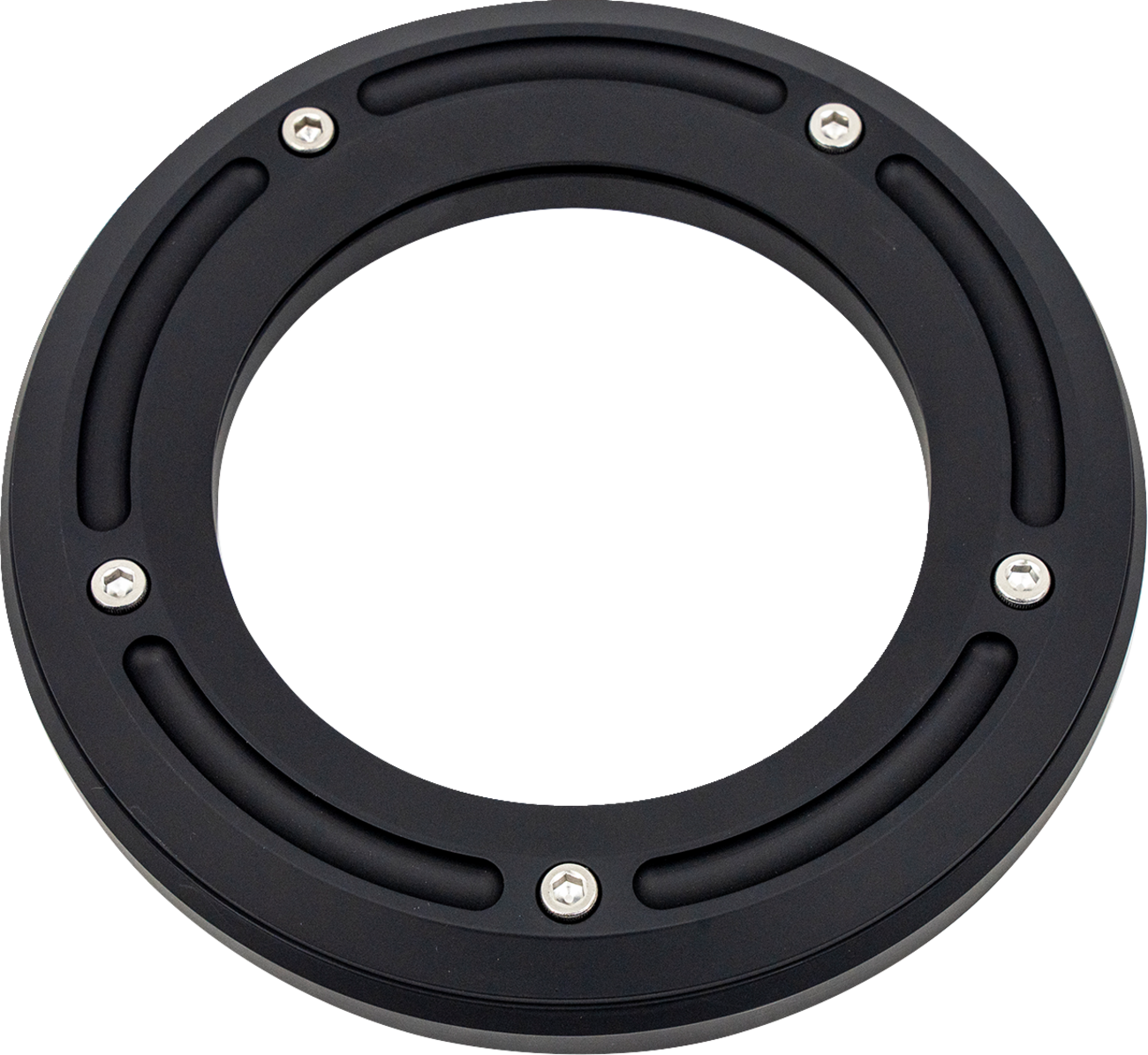 TRASK Assault Derby Cover - Matte Black - Softail TM-0042MBK