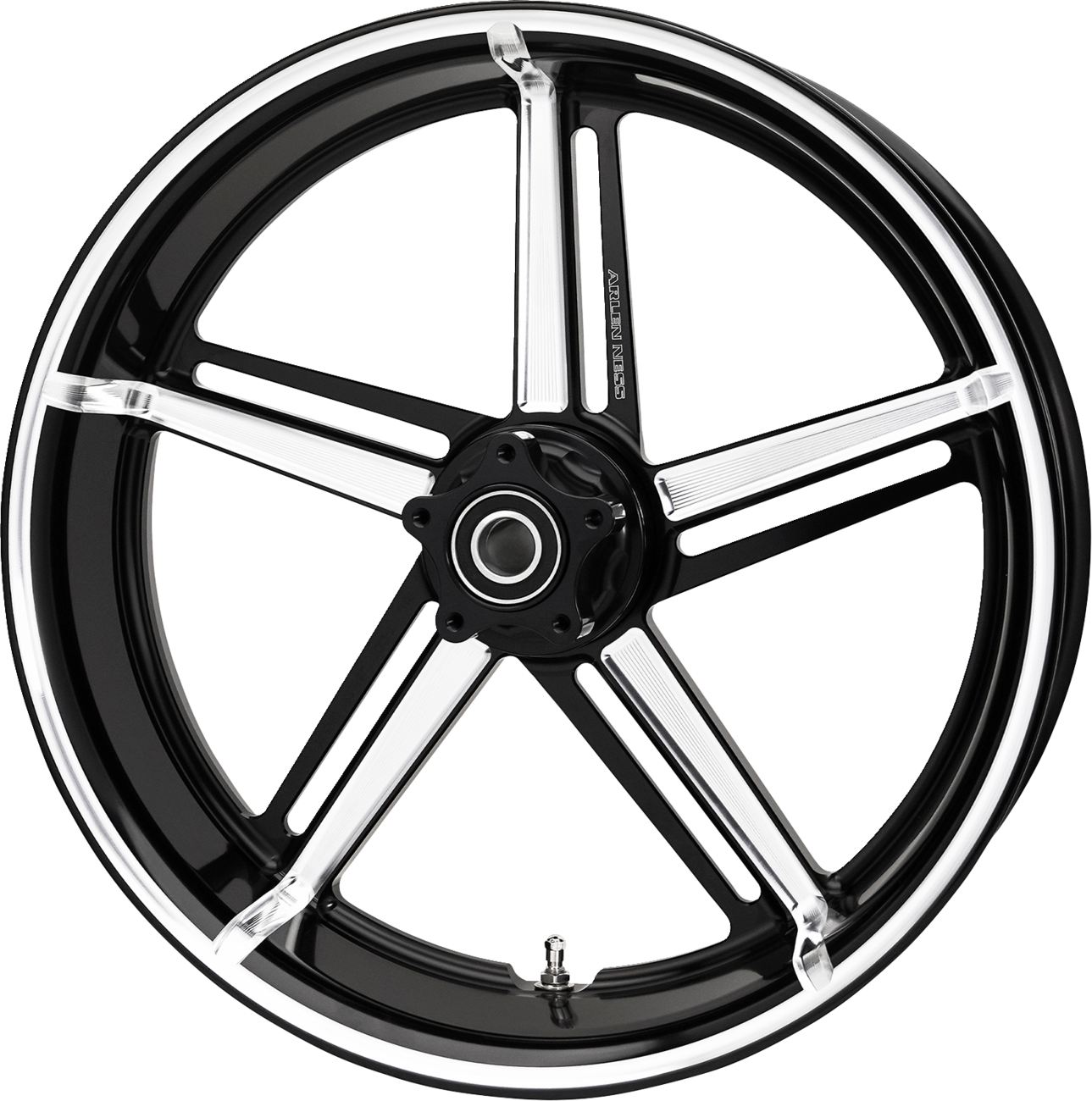 ARLEN NESS Wheel - Factory 24 - Front/Rear - Black/Contrast Cut - 18x5.5 71-420