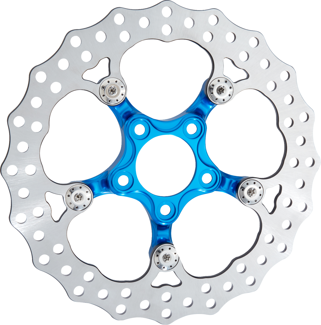 ARLEN NESS Spider Rotor - 12-19/32" - Blue - Front 300-109