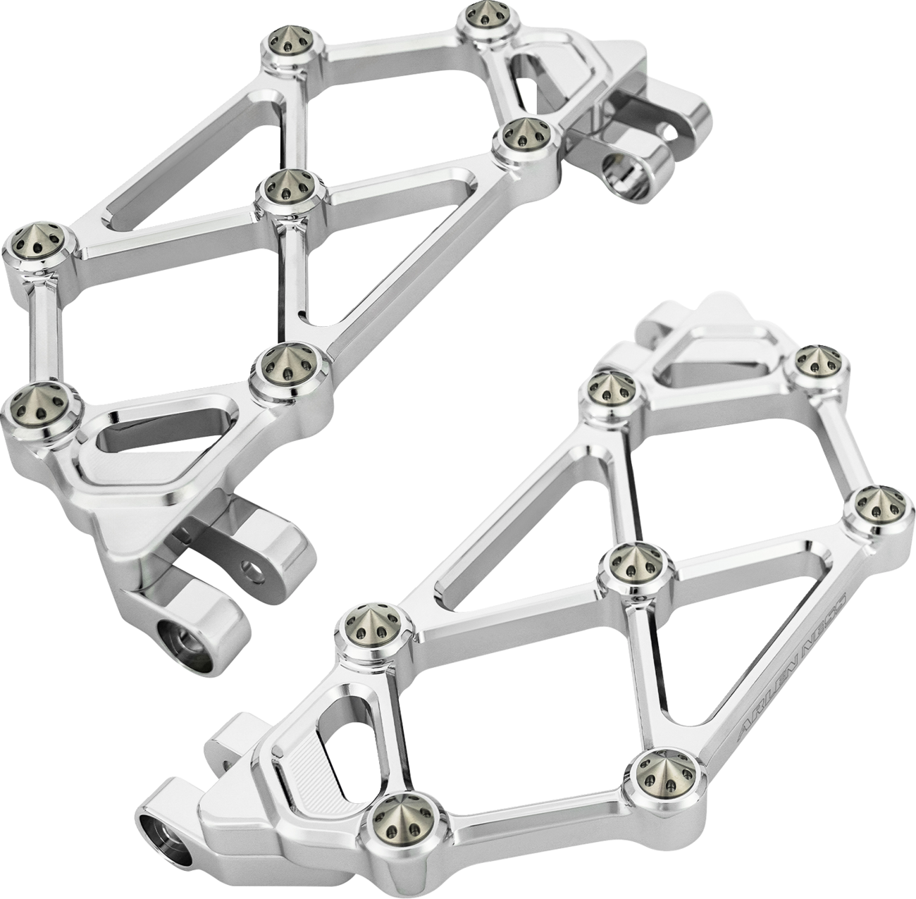 ARLEN NESS Mini Diamond Floorboards - Driver - Chrome - FLT 410-046