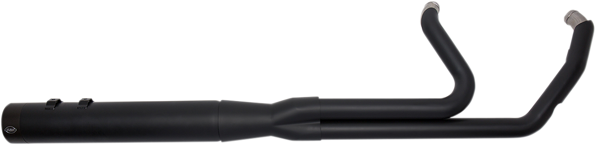 S&S CYCLE 2:1 Exhaust for FL - Black 550-0729