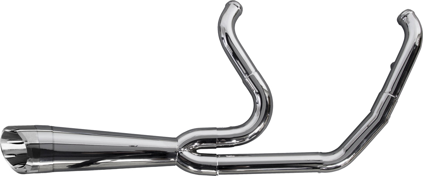 Comp S 2in1 Exhaust Dyna Polished W/Turnout
