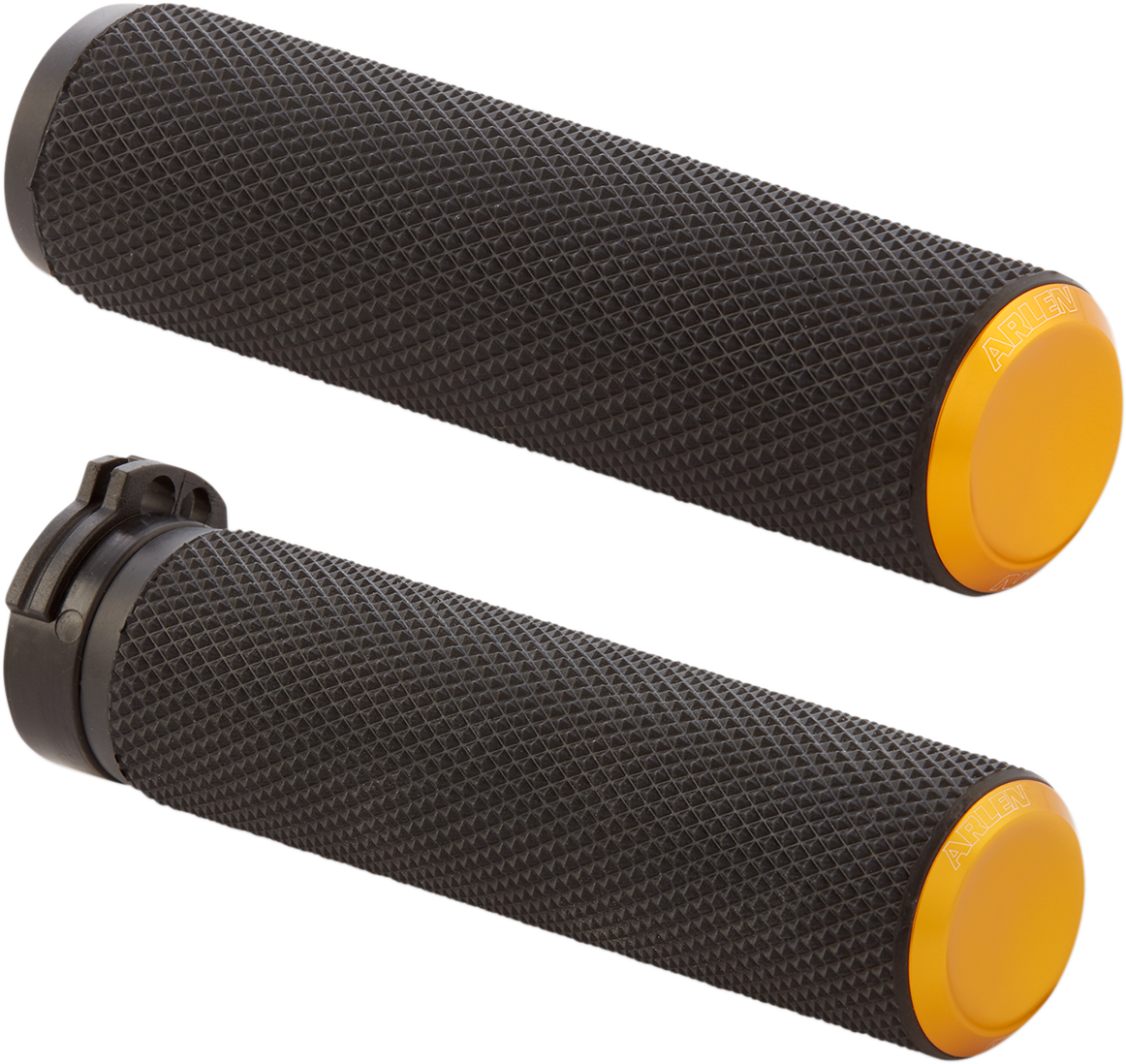 ARLEN NESS Knurled Grips - TBW - Gold 07-347