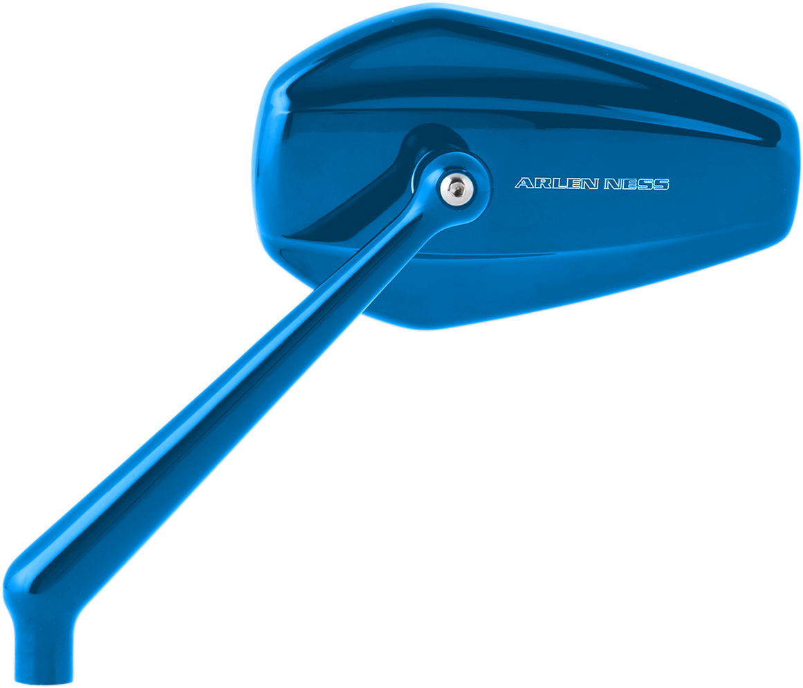 ARLEN NESS Mirror - Mini/Stocker - Side View - Hexagon - Blue - Left 13-150