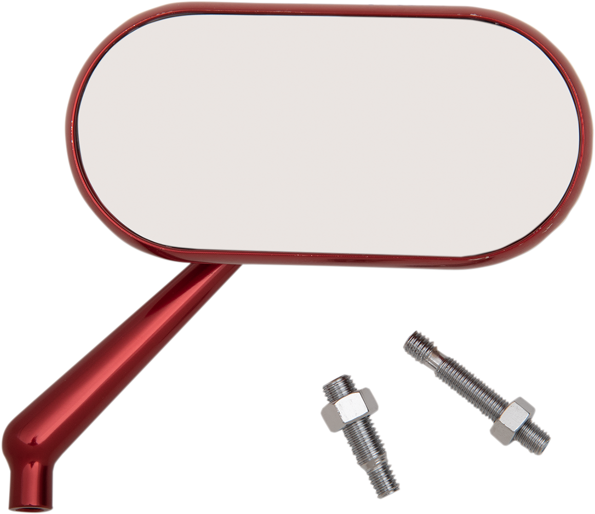 ARLEN NESS Mirror - Side View - Oval - Red - Right 13-179
