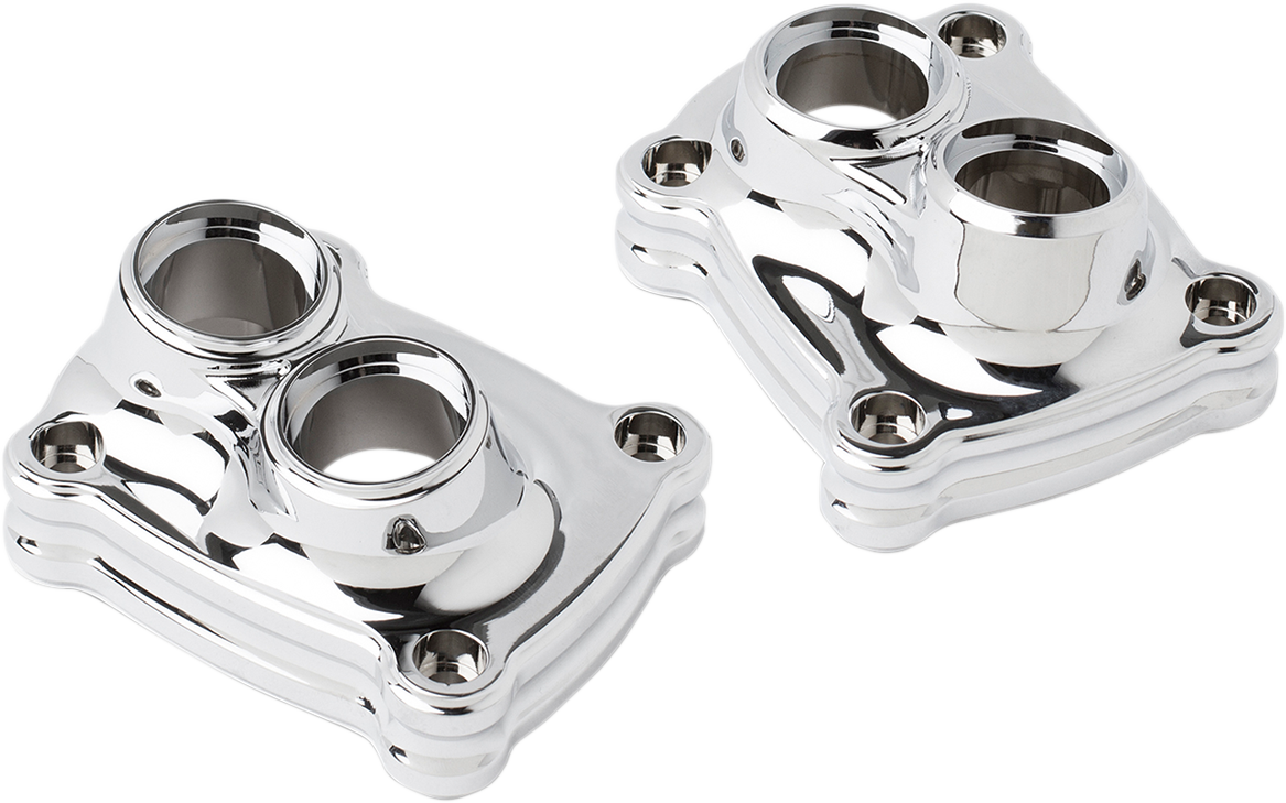 ARLEN NESS Lifter Block Covers - 10 Gauge - Chrome 12-582