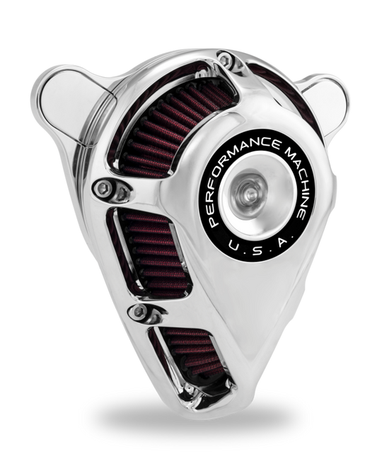 Performance Machine 23-Up CVO, 2024 Touring Jet Air Cleaner - Chrome
