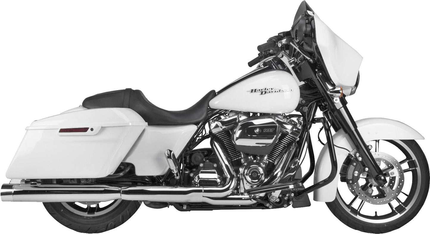Comp S Slip On Touring M8 Chrome W/Polished End Cap