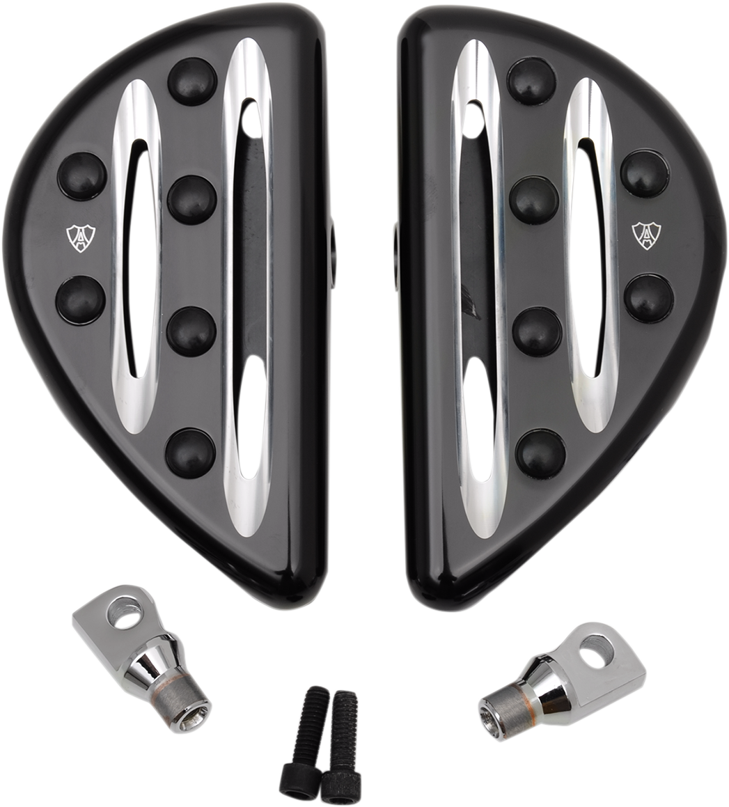 ARLEN NESS Universal Floorboards - Deep Cut - Black 06-834
