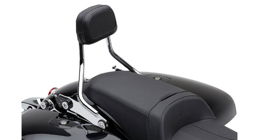 Detach Backrest Short Chrome Chieftain 14 21