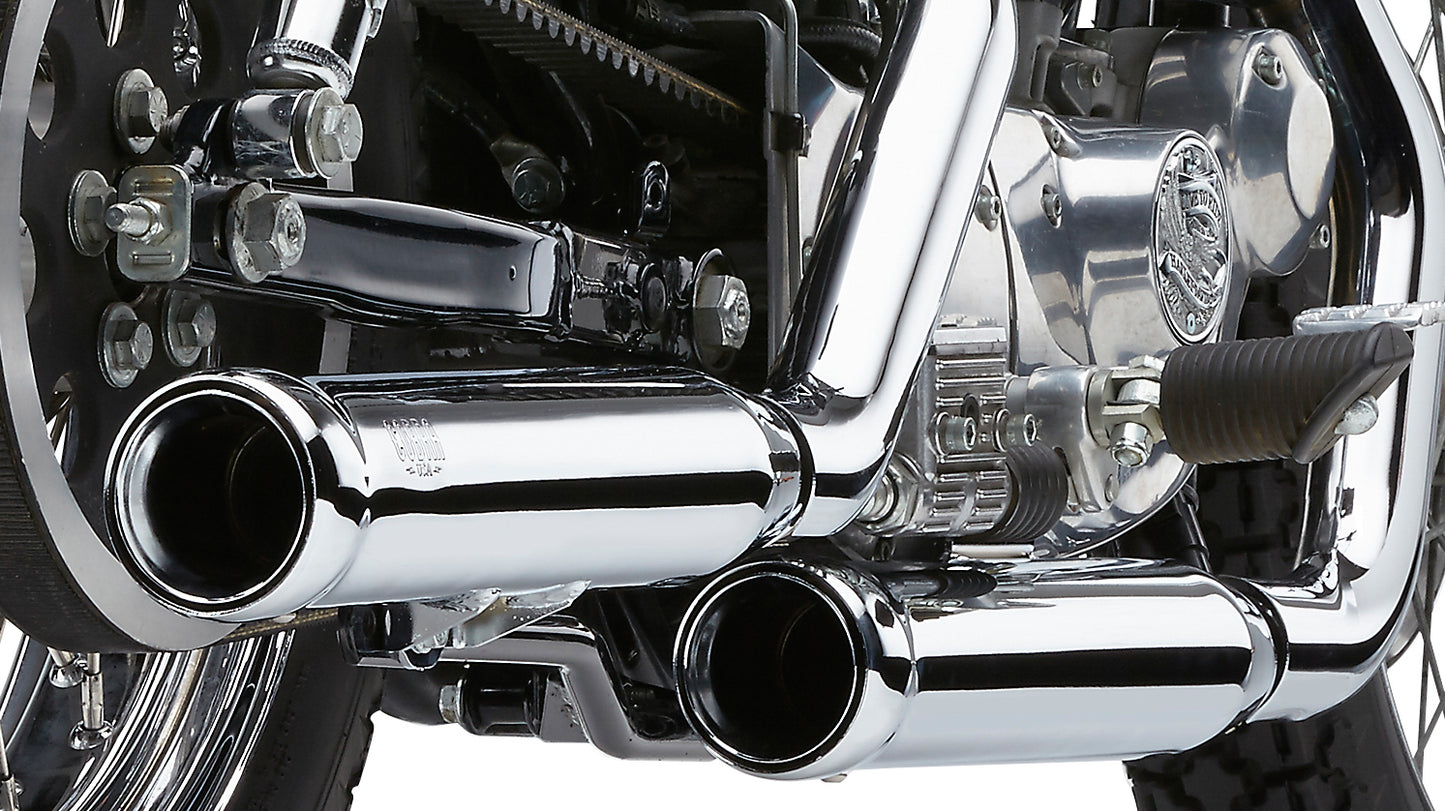 3" Nh Series Slip Ons Chrome Sportsters 91 03