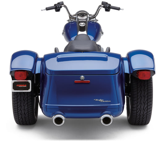909 Twins 4" Slip Ons Chrome Freewheeler 15 22