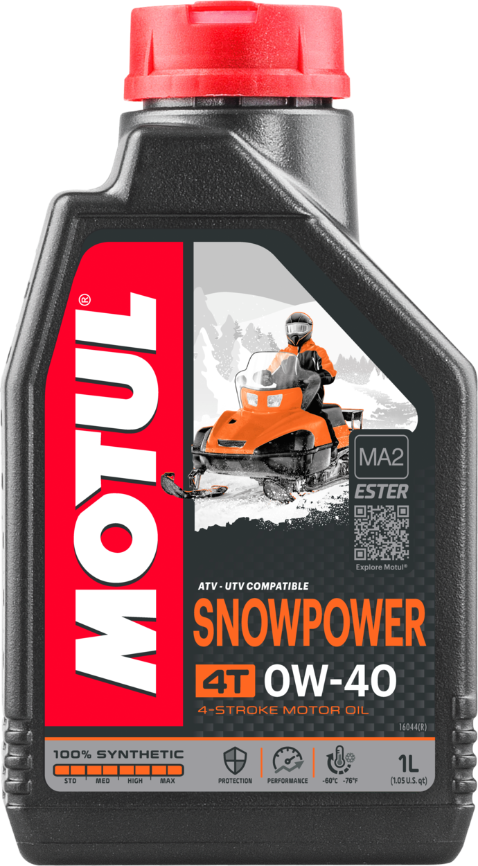 Snowpower Syn Engine Oil 4t 0w40 1l 12/Case