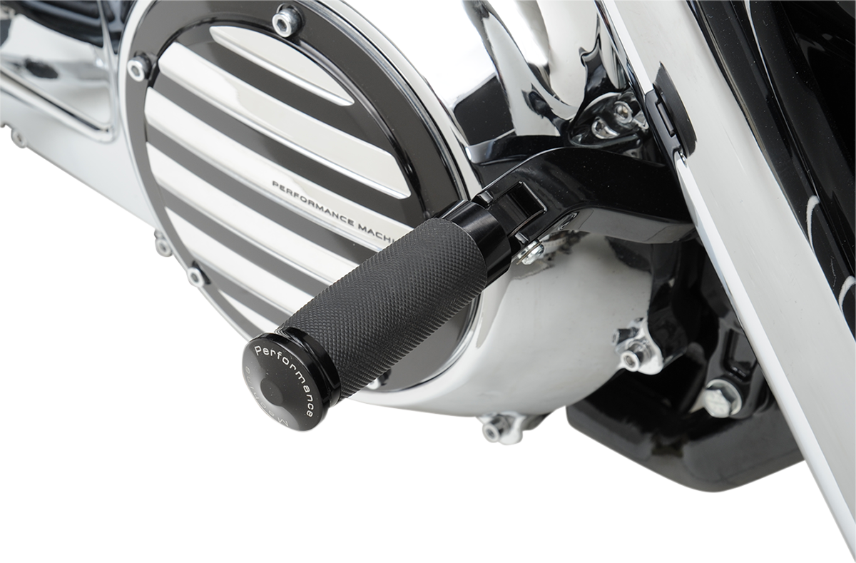 PERFORMANCE MACHINE (PM) Contour Footpeg - Black 0035-0083-B