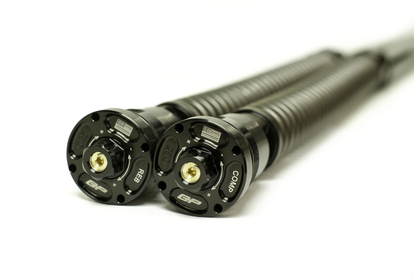 GP Suspension, 25mm Cartridge Kit for Harley Davidson Dyna FXDL, FXDB, FXDLS 06' - 16'