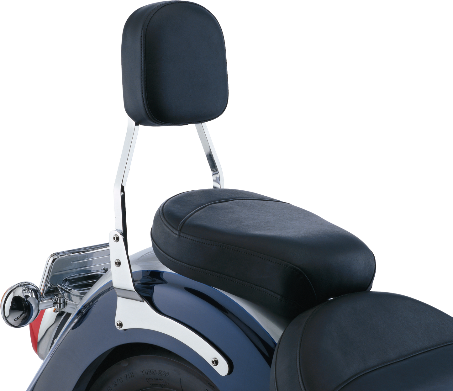 Std Sissy Bar W/Pad Chrome Suz M90 '09