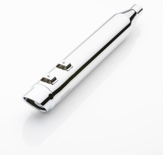 Slip Ons W/Billet Tips Chrome Tri Glide 09 22