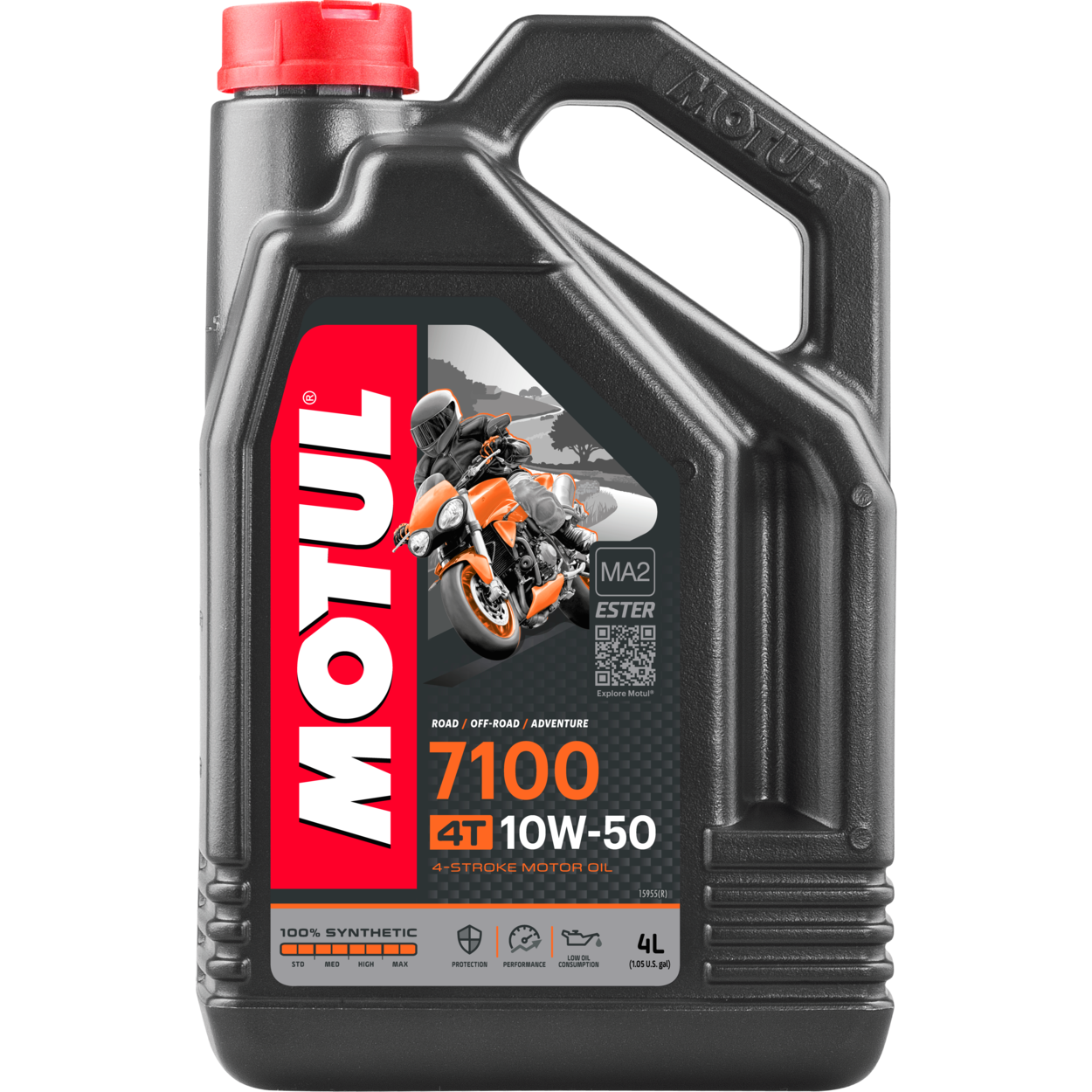 7100 Full Syn Engine Oil 4t 10w50 4l 4/Case