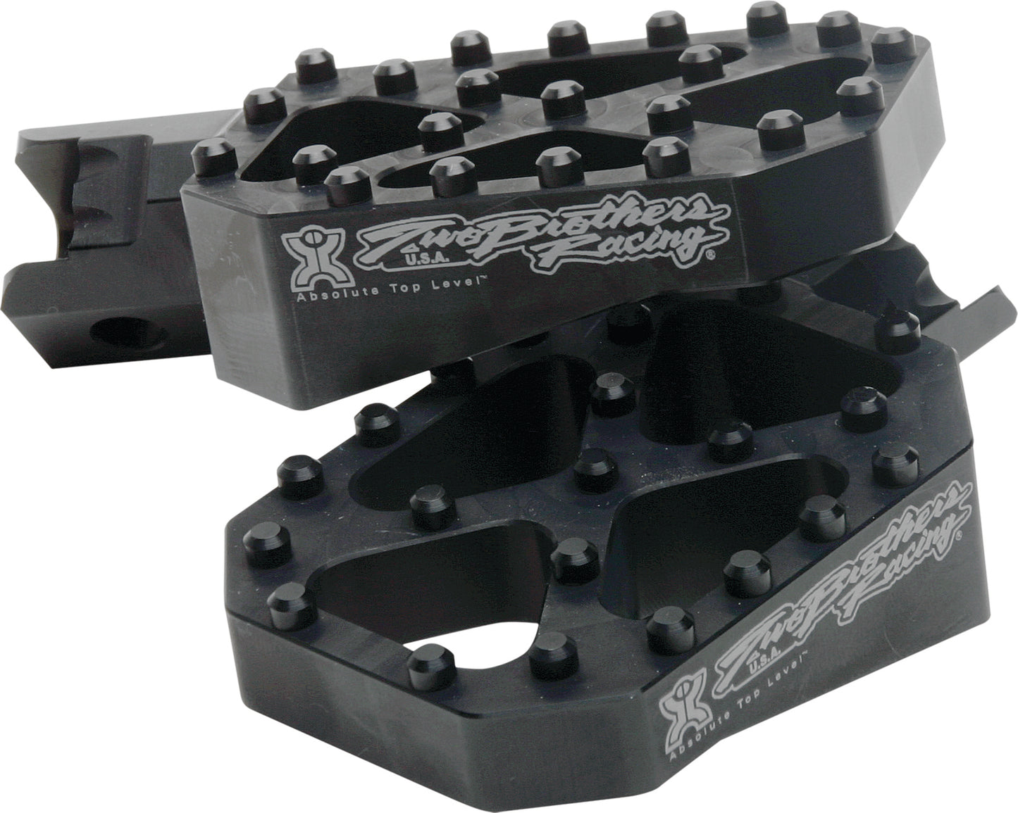 Grom Billet Footpegs Black
