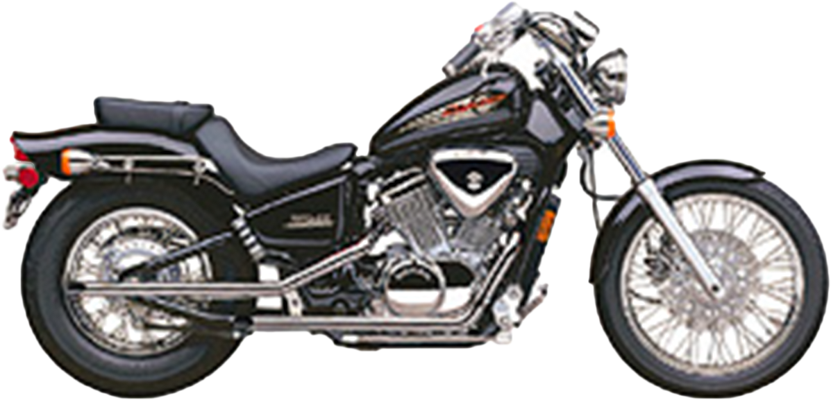 Blvd Drag Pipes F/S Chrome Hon Vlx600 88 98