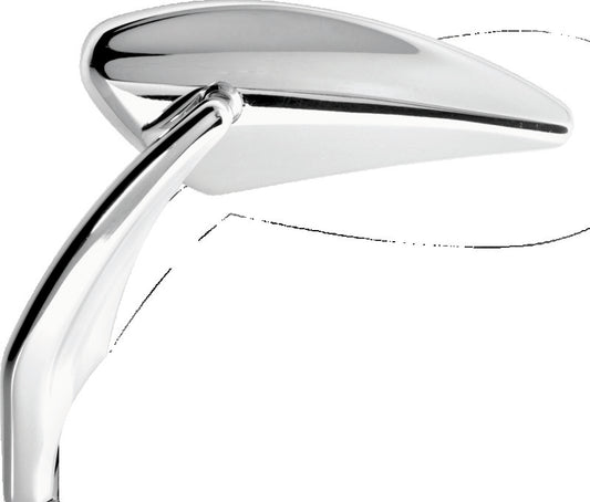 Performance Machine Mirror Assy Left Torque - Chrome