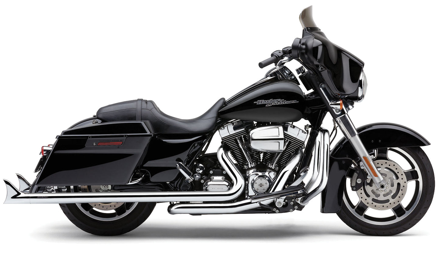 Fishtail Speedster Duals Chrome Flh/Flt 10 16